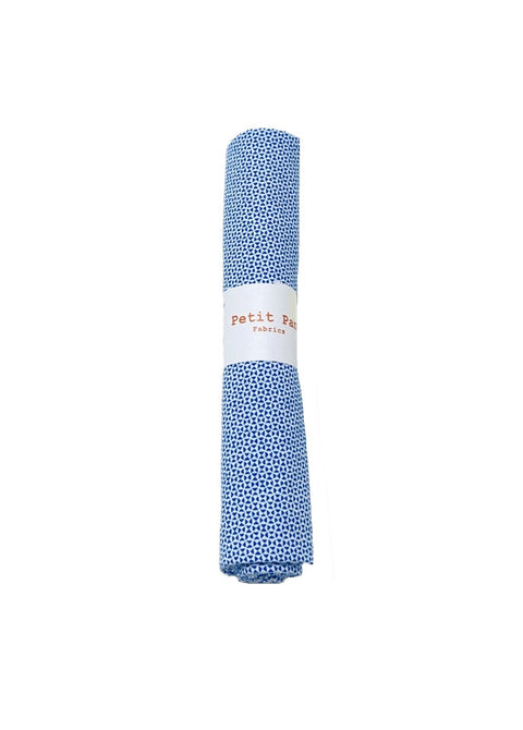 Cotton precut 50 x 70 cm - Chardon bleu outremer