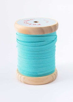 Bias tape 40 m - Rigato azur