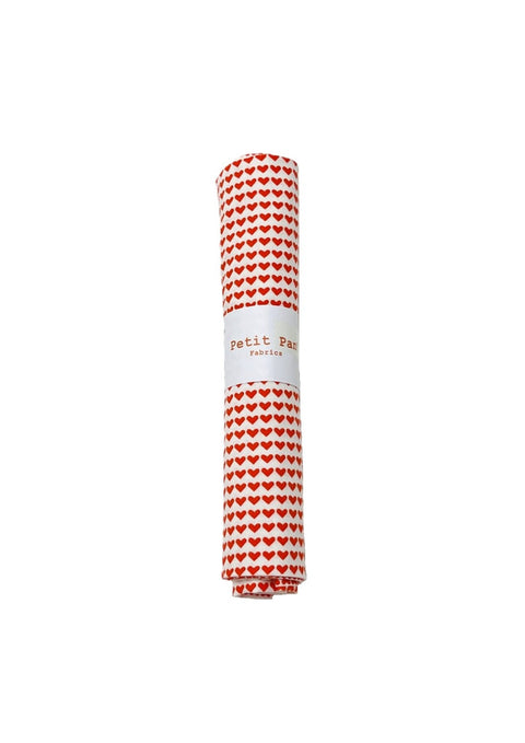 Cotton precut 50 x 70 cm - Love is all rouge