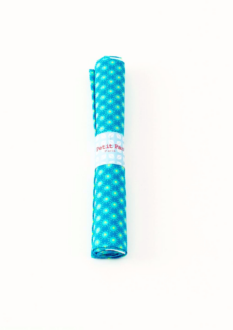 Bubble bleu Aruba (cotton precut)