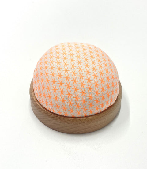 Coussin à épingles - Dourdour orange fluo