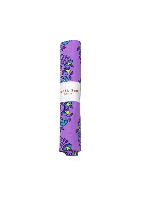 Cotton precut 50 x 70 cm - Shalin lilas