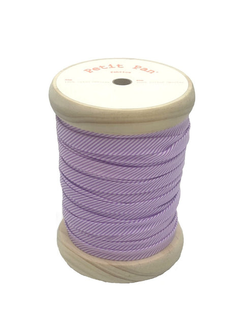 Bias tape 40 m - Rigato lilas