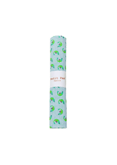 Cotton precut 50 x 70 cm - Krevett vert