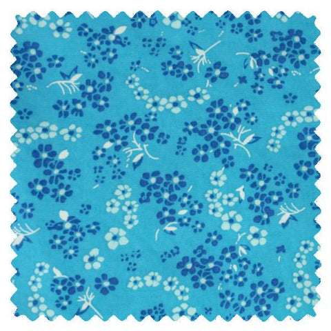 Hanako ocean (cotton poplin)