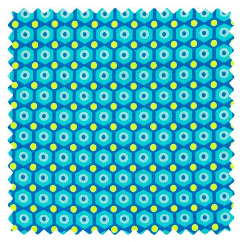 Mikko bleu (cotton poplin)