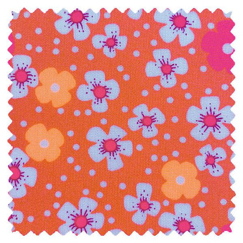 Fleurs des îles rose sable (cotton poplin)