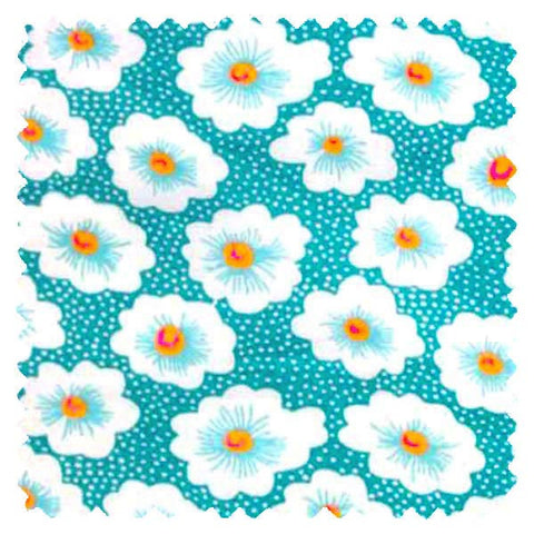 Osami turquoise (cotton poplin)