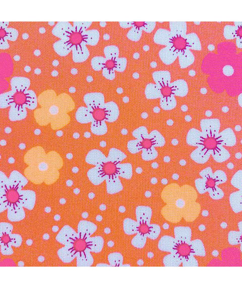 Fleurs des îles rose sables (oilcloth precut)