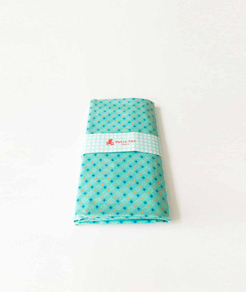 Chifoumi azur (coated cotton precut)