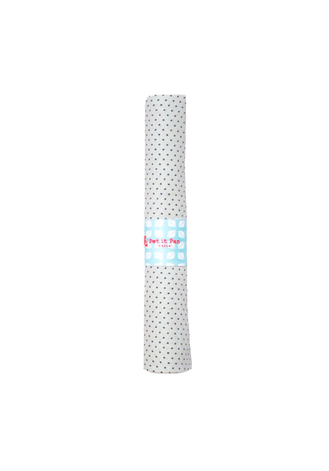 Cotton precut 50 x 70 cm - Pois Ginkgo gris