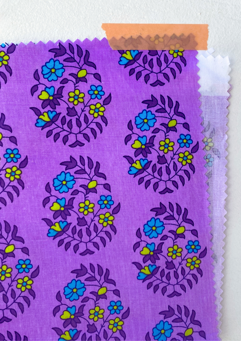 Shalin lilas (cotton poplin)