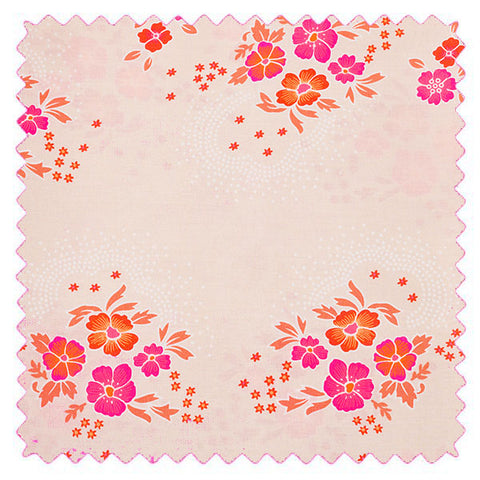 Folksy écru (cotton poplin)