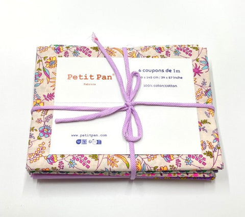 6-piece 1 m precut bundle - Saholy violet