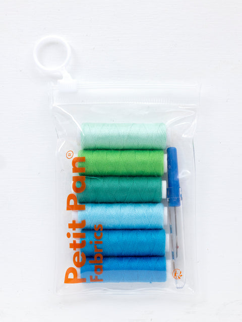 Polyester sewing thread (6 × 45 m bobbins)