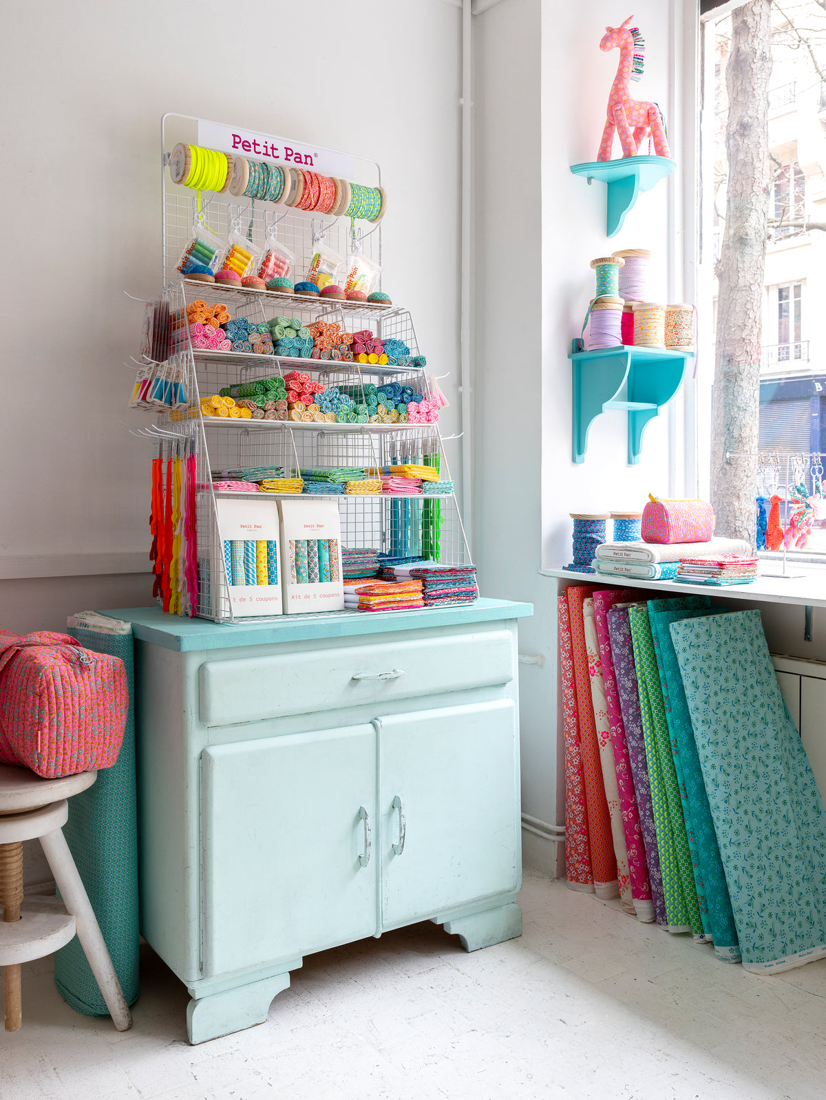 Joyful Parisian prints, made by the family who designs them