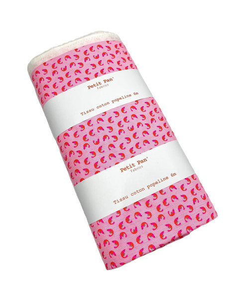 Krevett rose (cotton poplin)