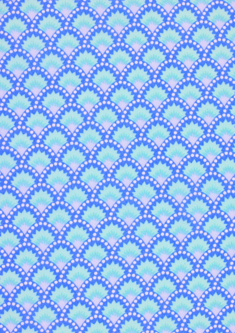 Wasabi washed blue (cotton poplin)