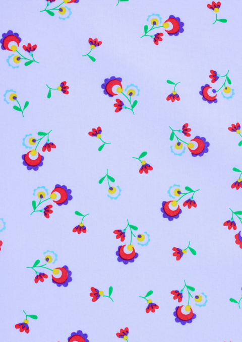 Illska washed blue (cotton poplin)