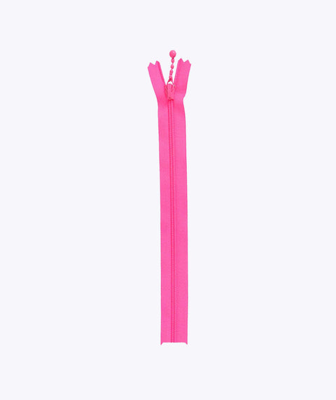 Petit Pan pink beaded zip