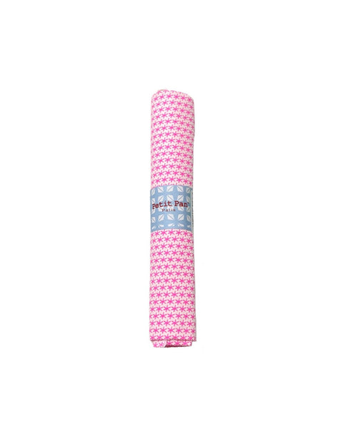 Cotton precut 50 x 70 cm - Dourdour rose fluo
