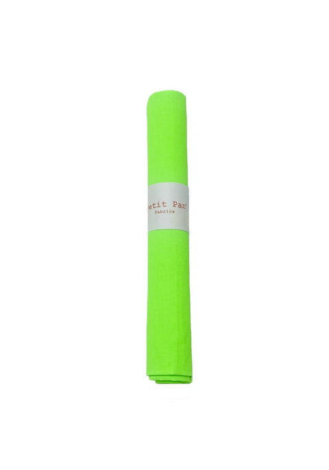 Cotton precut 50 x 70 cm - Vert fluo