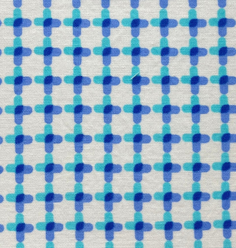 Nautika bleu (cotton poplin)