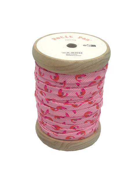 Bias tape 40 m - Krevett rose