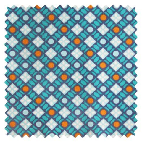 Tissu coton Oeko-Tex Petit Pan Callune bleu sky