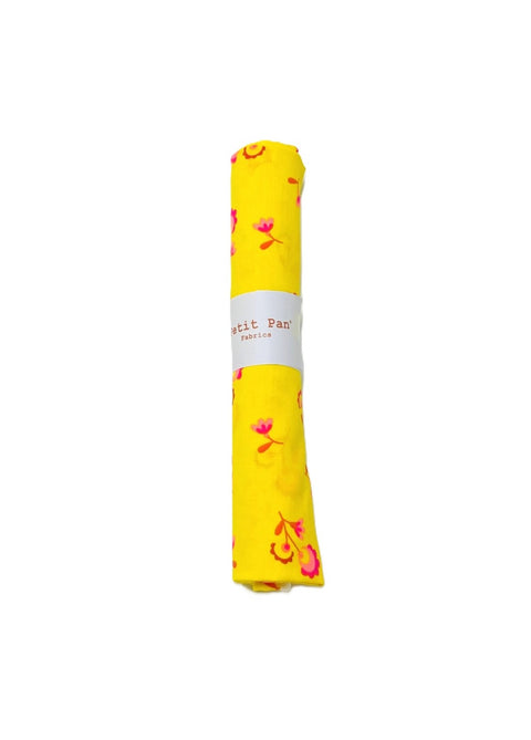 Cotton precut 50 x 70 cm - Illska jaune