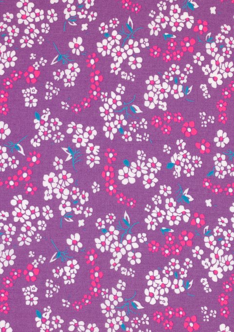 Hanako Lilas (cotton poplin)