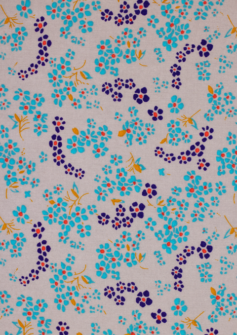 Hanako gris (cotton poplin)