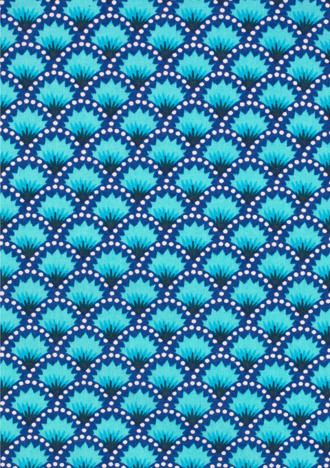 Wasabi bleu (cotton poplin)