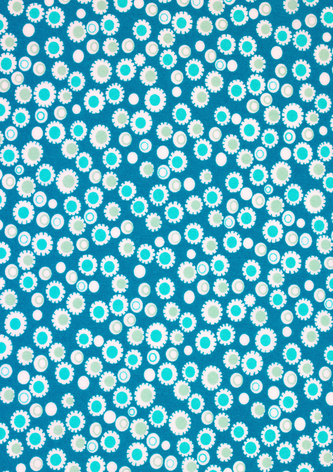 Bohème azurin (cotton poplin)
