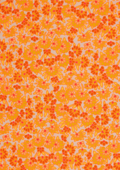 Calendula jaune (cotton poplin)