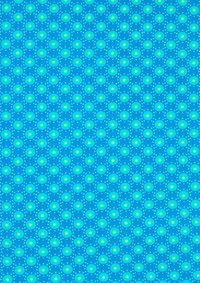 Cotton poplin 25 m - Bubble bleu Aruba