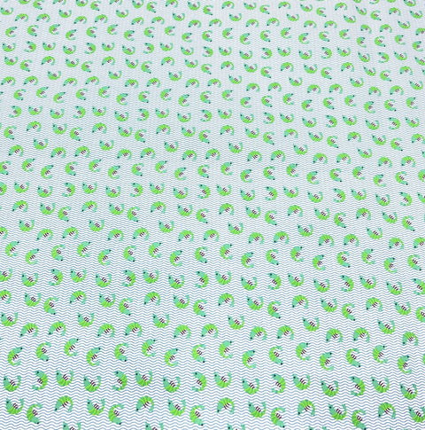 Cotton poplin 6 m - Krevett vert