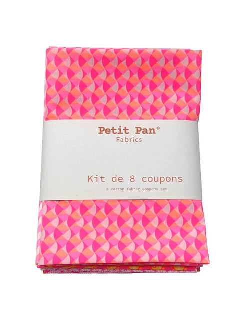 8-piece precut bundle - Breizh Wave rose fluo