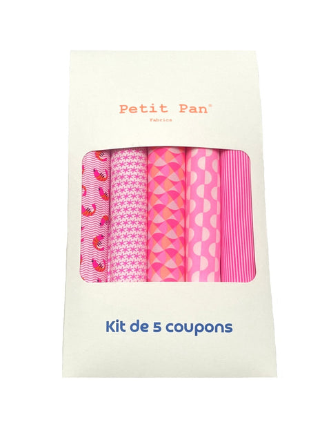 5-piece precut bundle - Krevett rose