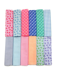 12-piece fat quarter bundle - Breizh Wave