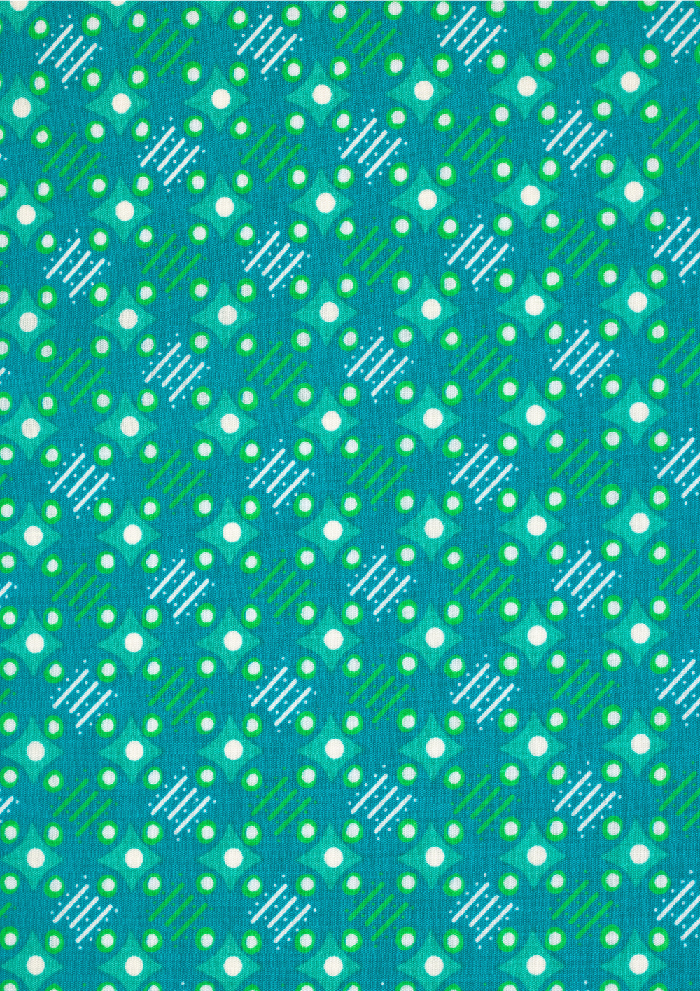 Satellite of love vert boréal (cotton poplin)