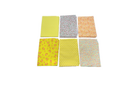 6-piece 1 m precut bundle - Hippie jaune