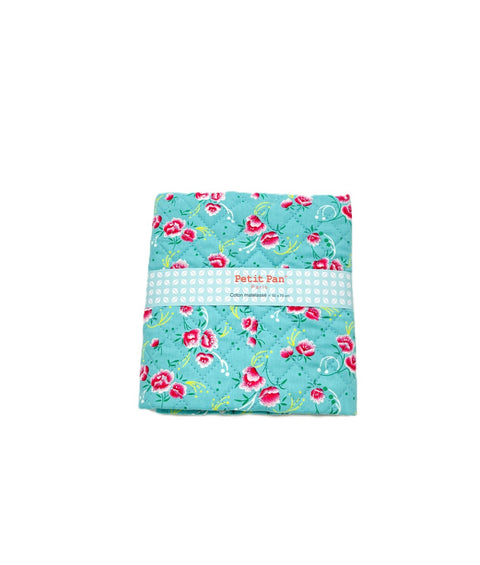 Quilted cotton precut - Pivoine Céladon