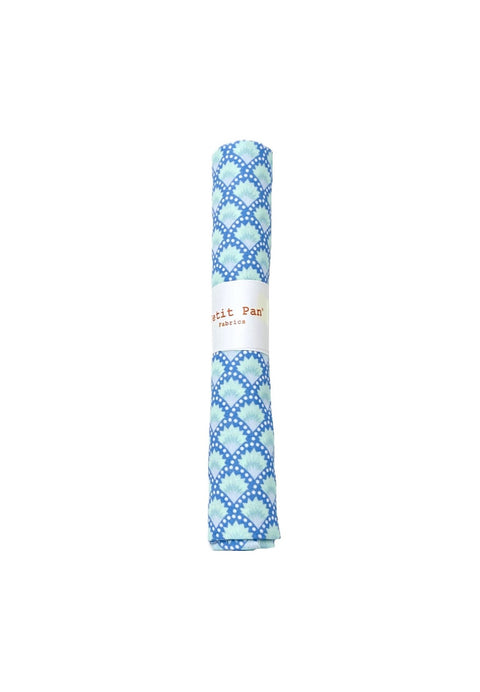 Cotton precut 50 x 70 cm - Wasabi washed blue