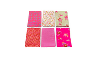 6-piece 1 m precut bundle - Rose
