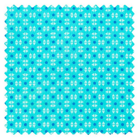 Mikado cyan (cotton poplin)