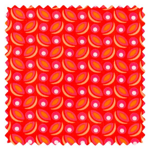 Cotton poplin 25 m - Cereal tangerine