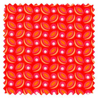 Cotton poplin 25 m - Cereal tangerine