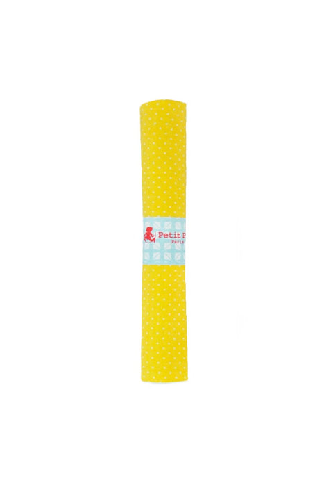 Cotton precut 50 x 70 cm - Pois jaune