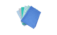 6-piece 1 m precut bundle - Breizh Wave bleu
